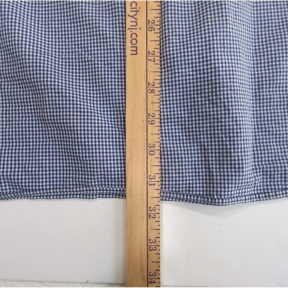 Polo Ralph Lauren Short Sleeve Button Down Oxford Shirt Mens 3XB Gingham Check
